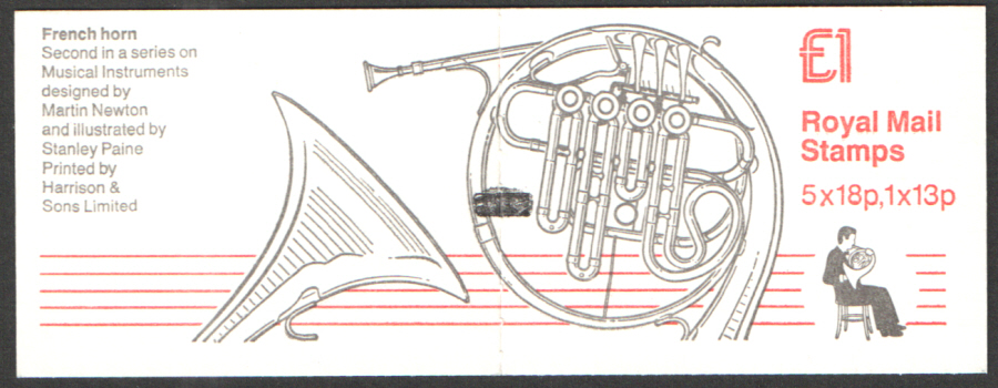 (image for) FH6 / DB15(2) + BMB Cyl B5 B26 (B70) French Horn £1 Folded Booklet